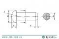Штифт (заклепка)  цилиндрический DIN 1476